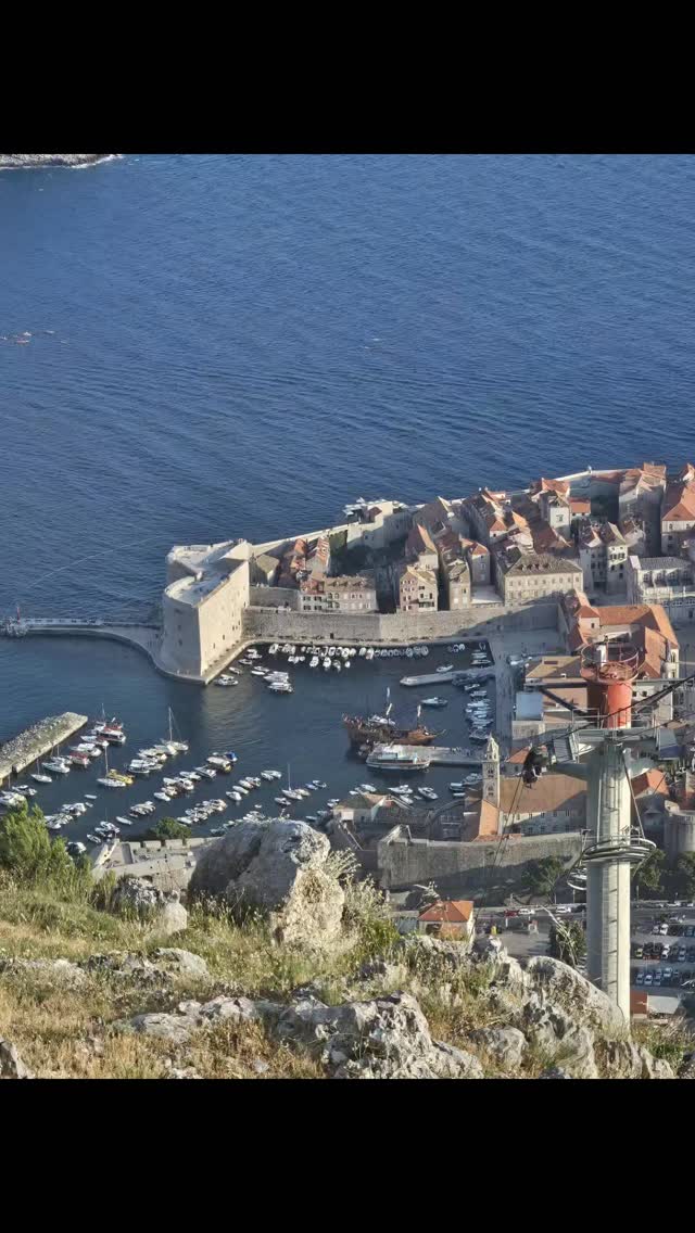 After a 4 hour drive along the coast of Croatia, we arrived in Dubrovnik. The famous walled city renowned for its formidable walls and towers. It even served in the Game of Thrones series. 

It is one of most visited cities in Europe. It's hot and humid! Lots of tourists and it's good to own a ice cream or Gelato store.

We took the tram to the panorama peak to view from atop the hillside. Spectacular views of the Bay and city. 
#beautifuldestinations #croatia #dubrovnik #gameofthrones #travelingram
