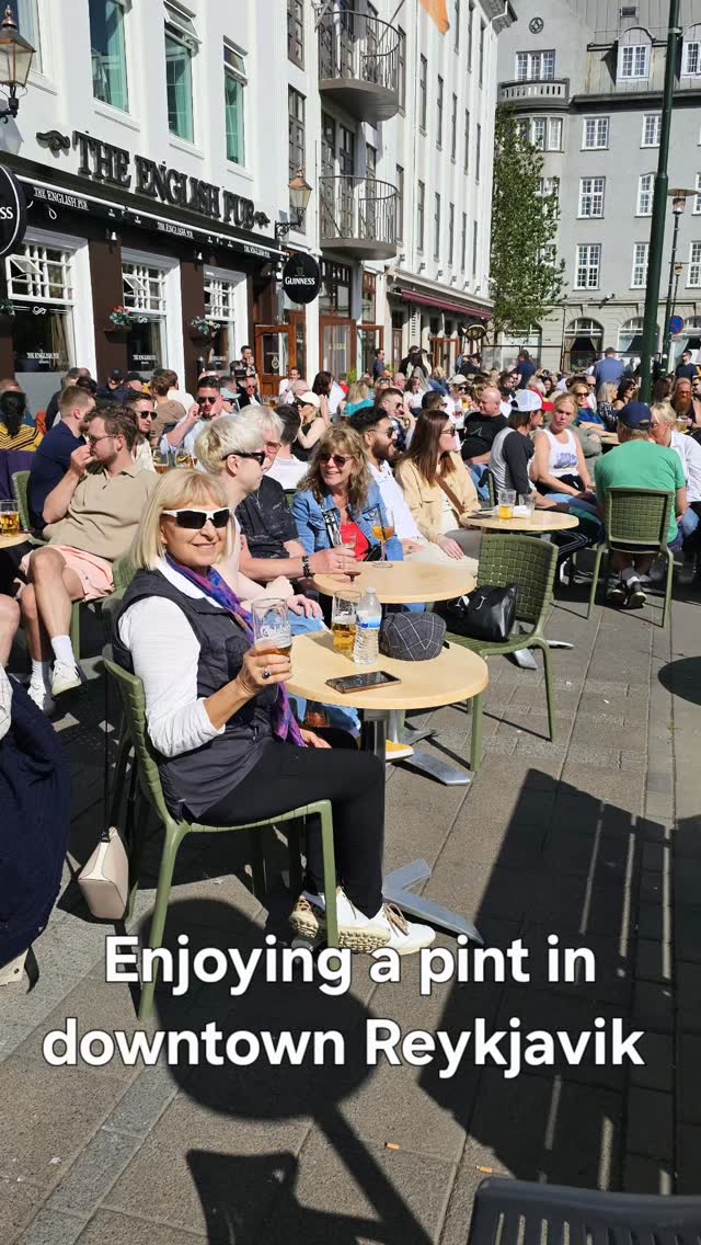 What better way to escape the hot muggy summer than a trip to Iceland. Fly into Reykjavik and explore the capitol city and harbor. Our first golf experience was at Grindivik Golf Club, where else can you play close to a live volcano. Wow!! On our trip to Akureyri, we passed by many waterfalls and Icelandic horses. They say they taste good. No, we didn't partake, but, interesting culinary cultural thing. 

A short ferry ride to Westman Island, full of the Puffin colorful birds. Volcanic island that is incredibly beautiful. In the cauldron of a recent volcano (70's), lies Westman Golf Club, home to the Volcano Open. Steep black walls that rise up to the clouds surrounding the entire course. Dark and beautiful. 

On to the Artic Open at Akureyri Golf Club. In June, the sun never sets. We finished our round at 1am in broad daylight. Amazing!!
If you go, we recommend Arni Hallgrimsson, Golf Expeditions Iceland 🇮🇸 #golfstagram #golfcontentnetwork #beautifuldestinations #golf #couplesgoals