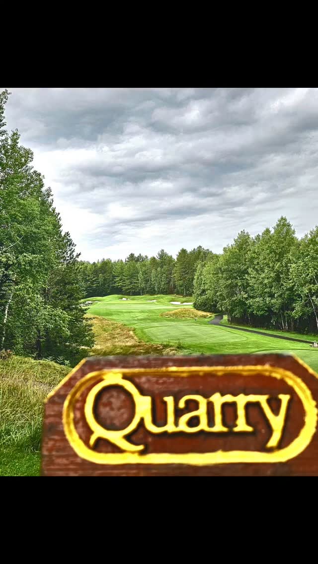 The Quarry @giantsridge #1 rated golf courses in Minnesota. What an incredible golfing experience. Challenging and beautiful. This is the beauty and the Beast. There are so many hazards and unseen drop-offs to make this a must play in Minnesota. Undulating greens and moguls, oh my! The carcass was new this morning, reminding you that you are in the wilderness. Black Bears, Timberwolves, and coyotes are in the area. #golfstagram #golfcontentnetwork #instagolf #instagolfers #couplesgoals #beautifuldestinations #golf #instagolflife #distincetravel #travelingram #viceusa #golfminnesota #giantsridge #tristategolf #ducadelcosma #munsungwear #minnesotalife