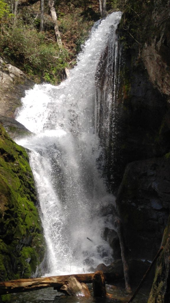 Waterfalls on Lake Jocassee