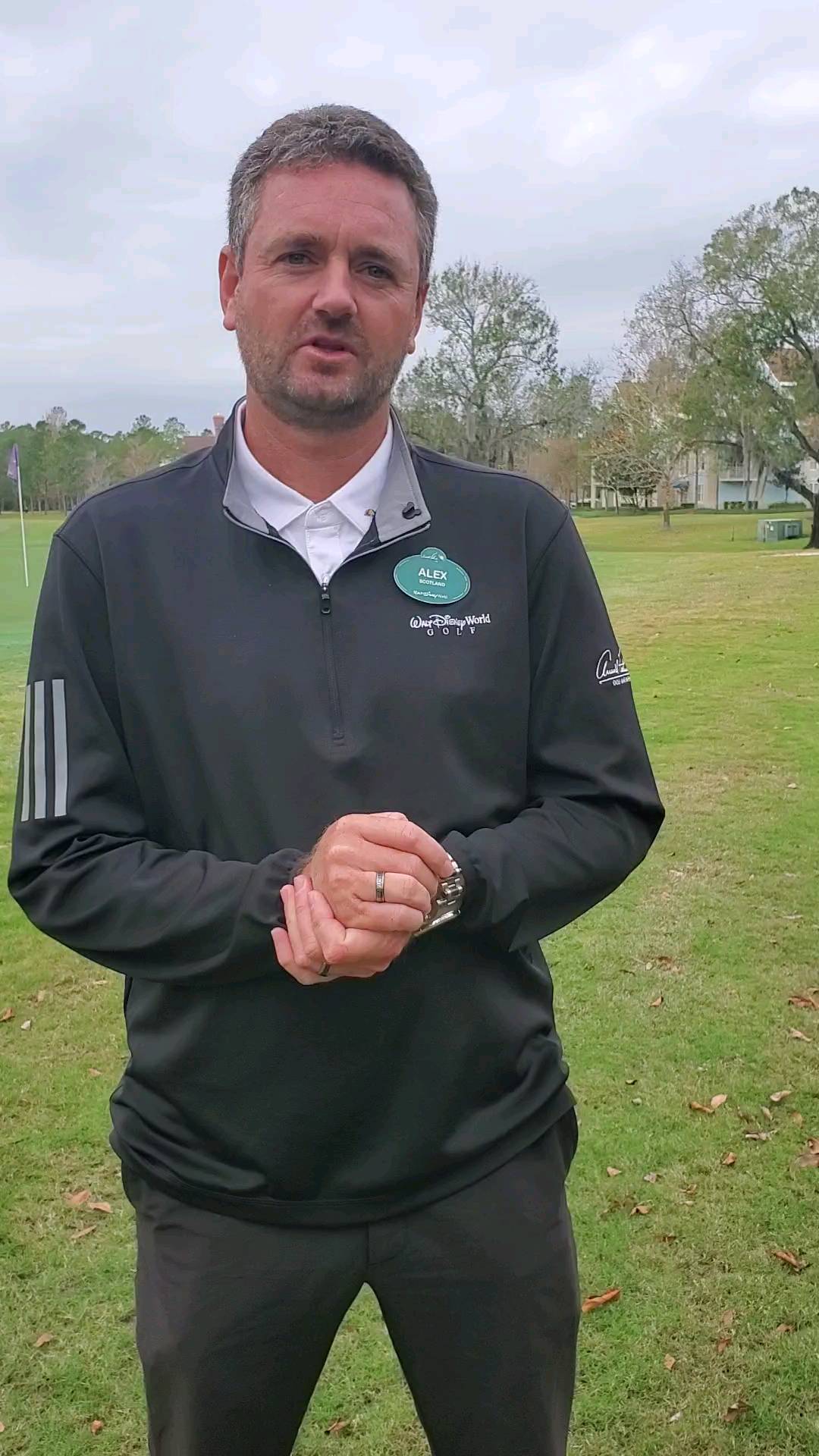 First round of GWAA Championship at Lake Buena Vista golf course. Director of Golf, Alex gives a review of the course and what is happening at Disney Golf. A brief downpour mid round could not dampen our spirits or pace of play. Let's go!!! #Golf #golfcontentnetwork #instagolf #Disney Golf #disney #disneyworld #golflife #gwaa #golfstagram #florida #orlando #scotland #visitscotland #disneysprings #golfing #couplegoals #instacool