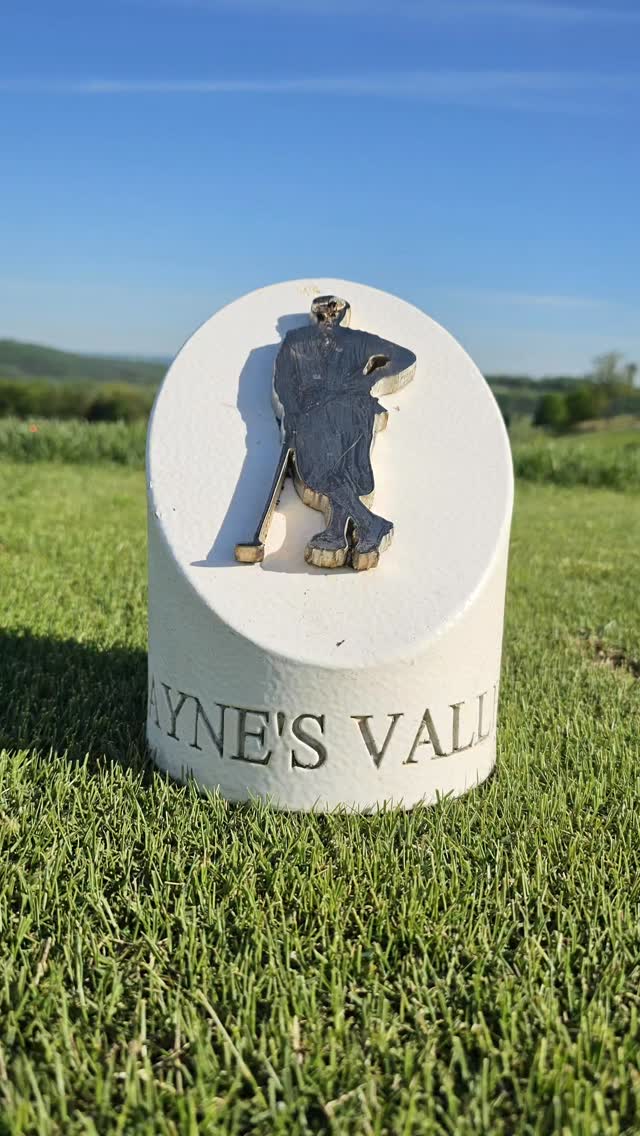 Payne's Valley, Big Cedar Golf. 
Sensory overload!!! The imagination of Johnny Morris has created one of the most iconic golfing landscapes on earth. It simply  is a "WOW" moment. 

The lineup at Big Cedar is astounding. Today, we played Payne's Valley with the panoramic views of the limestone mountain of flowing waterfalls. After experiencing the Tiger Woods design, you finish with the 19th hole. Imagine a towering waterfall into a reflective pond with a island green. $1000 dollars for a hole in one, plus flag signed by Tiger.

Cart paths pass thru flowing water and caves on the edge of the mountain. Over one mile to reach the clubhouse at top of the hill. 
#golf #golfstagram #golfcontentnetwork #couplesgoals #beautifuldestinations